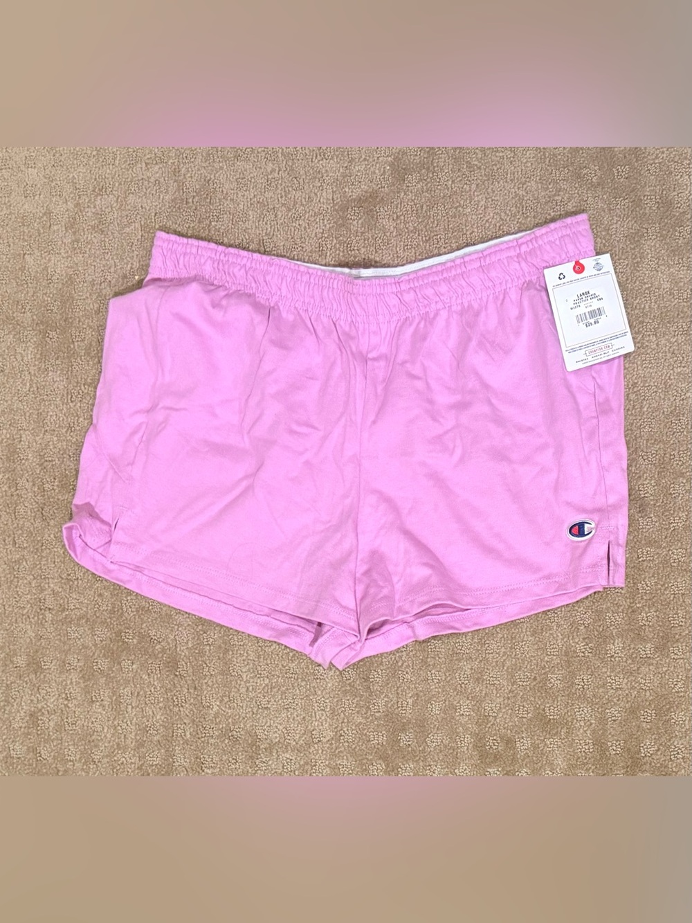 Brand New Champion Women's Light Pink Athletic Shorts
